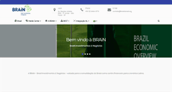 Desktop Screenshot of brainbrasil.org
